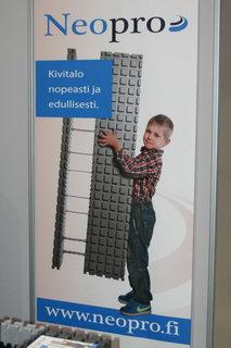 hőszigetelés Raksa, építőipari szakkiállítás Finnországban